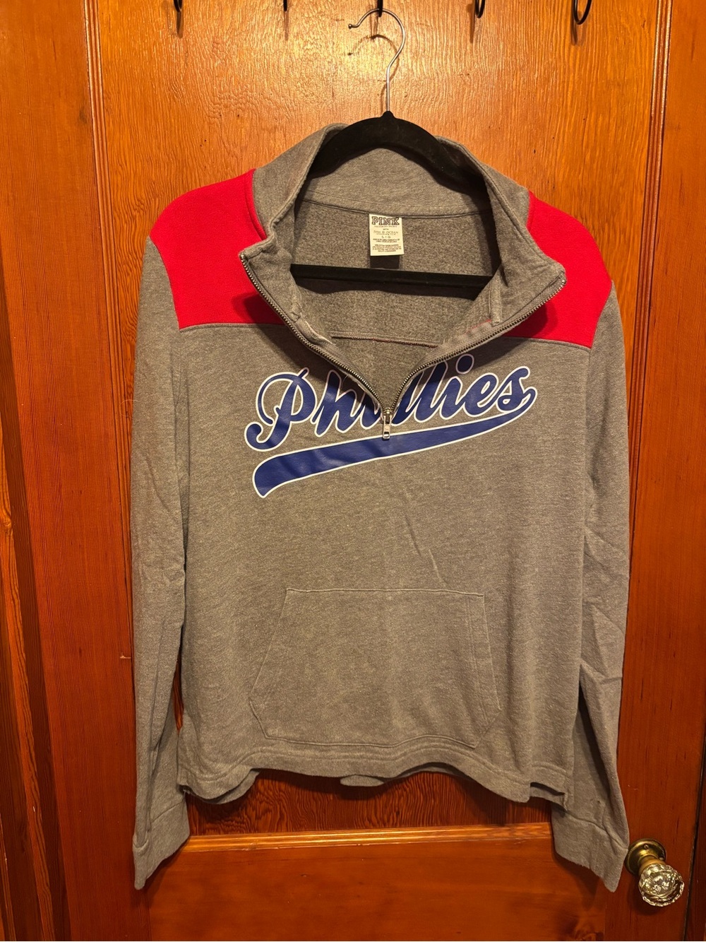 PINK Victoria's Secret Grey Crewneck Pullover